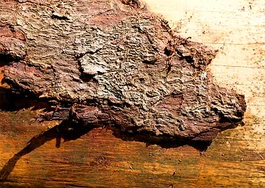 Wooden macro trippy prints