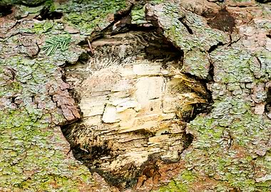 Wooden macro trippy prints