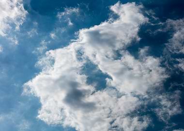 Sky with clouds fine art