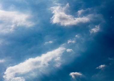 Sky with clouds fine art