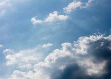 Sky with clouds fine art