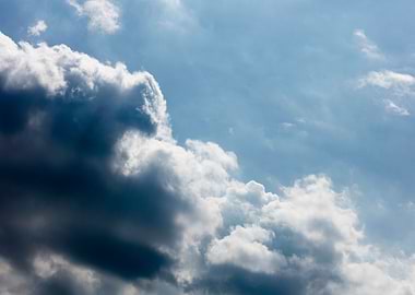 Sky with clouds fine art