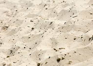 Sea sand macro fine prints