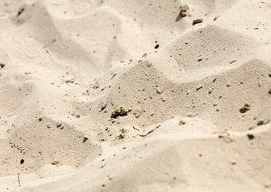 Sea sand macro fine prints