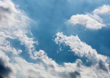 Sky with clouds fine art