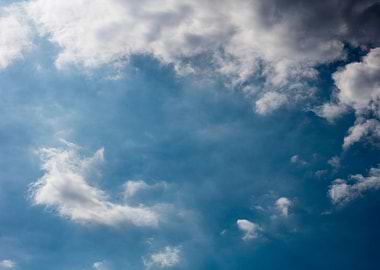 Sky with clouds fine art