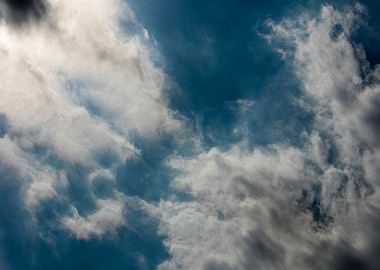 Sky with clouds fine art