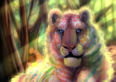 Rainbow Tiger
