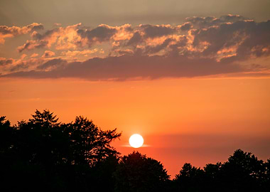 Beutiful sun gazing prints