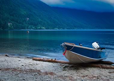 Boat On Shore