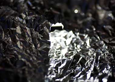 Allu folie macro abstract