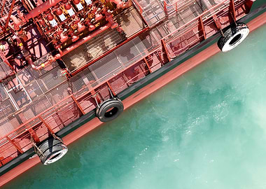 Super fuels boat Ancona