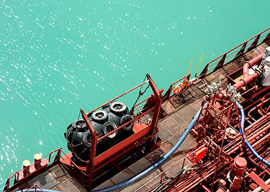 Super fuels boat Ancona