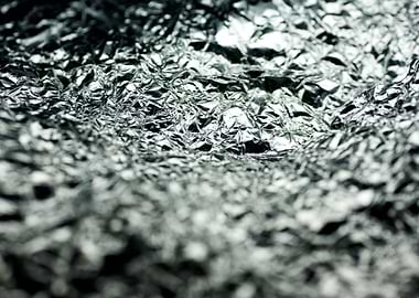 Allu folie macro abstract