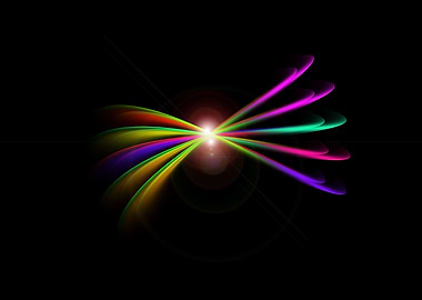 Colorful shape design