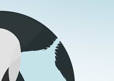 Abstract Swan top right