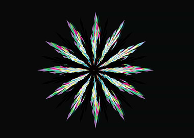 Colorful shape design