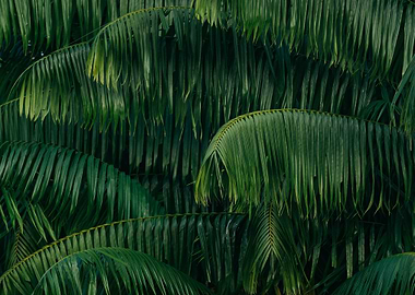 Green Leaves painting