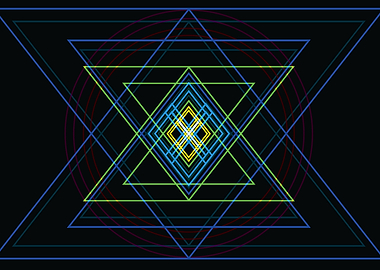 Colorful shape design