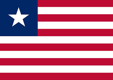 LIBERIA Flag