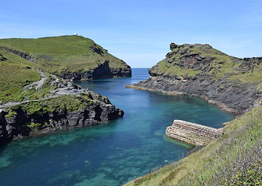 Boscastle Cornwall UK