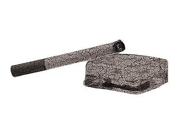 The cigarette isolated