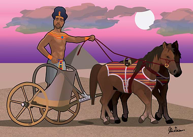 Egyptian chariot
