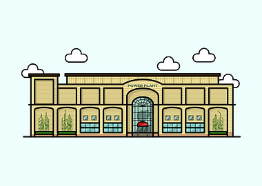 Power Plant Miniature