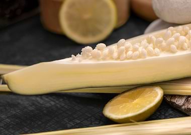 green papaya still life