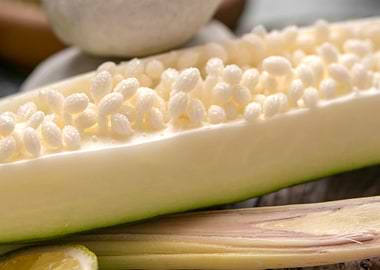 green papaya still life