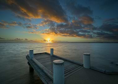 Jetty sunrise