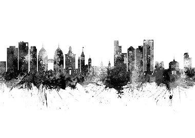 Oakland California Skyline