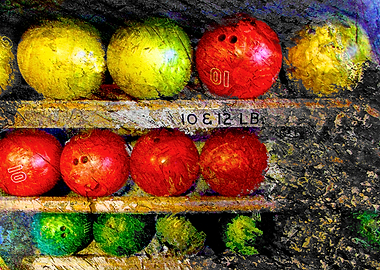 Bowling artwork 5