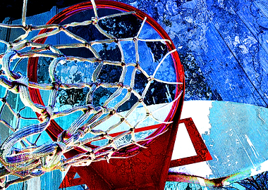 Basketball art print 60