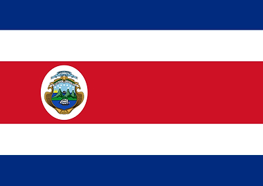 Costa Rica Flag
