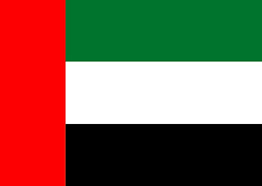 United Arab Emirates Flag