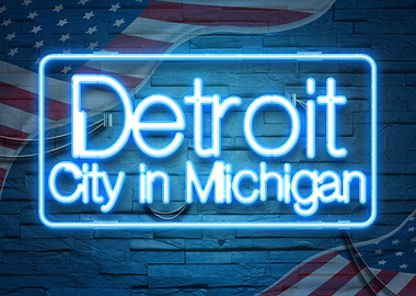 Detroit City in Michigan