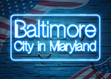 Baltimore City in Maryland
