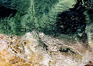 Sea rocks macro fine print
