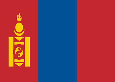 Mongolia Flag