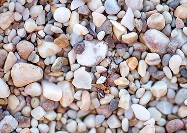 Sea rocks macro fine print