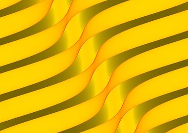 faceted shiny gold stripes