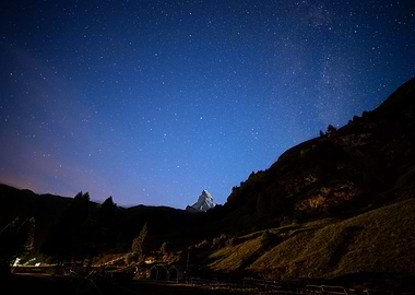 Nightsky at Zermatt