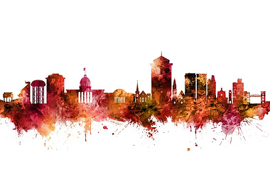 Montgomery Alabama Skyline