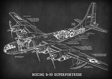 BOEING B50 SUPERFORTRESS