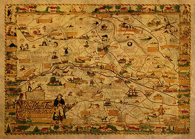 Merion County PA 1942 Map