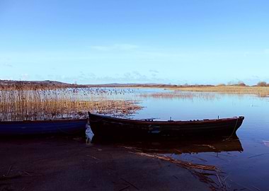 Boats on Lough Corrib