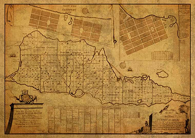 St Croix Map 1754