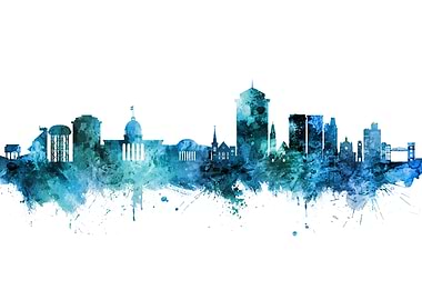 Montgomery Alabama Skyline