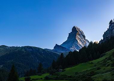 End day at the Matterhorn